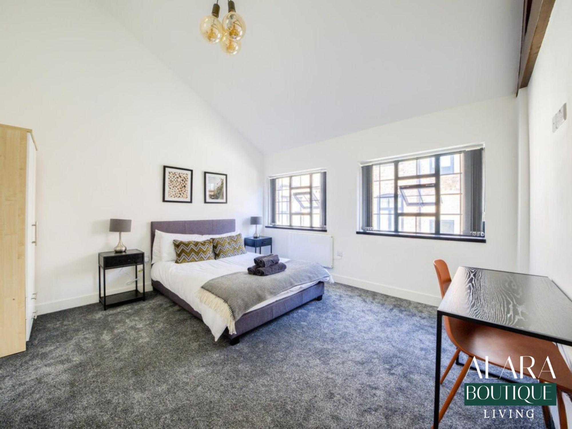 Luxury 3 Floor Townhouse Birmingham - Alara Boutique Living Apartment Exterior foto